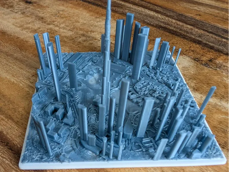 mini city Burj Khalifa Dubai