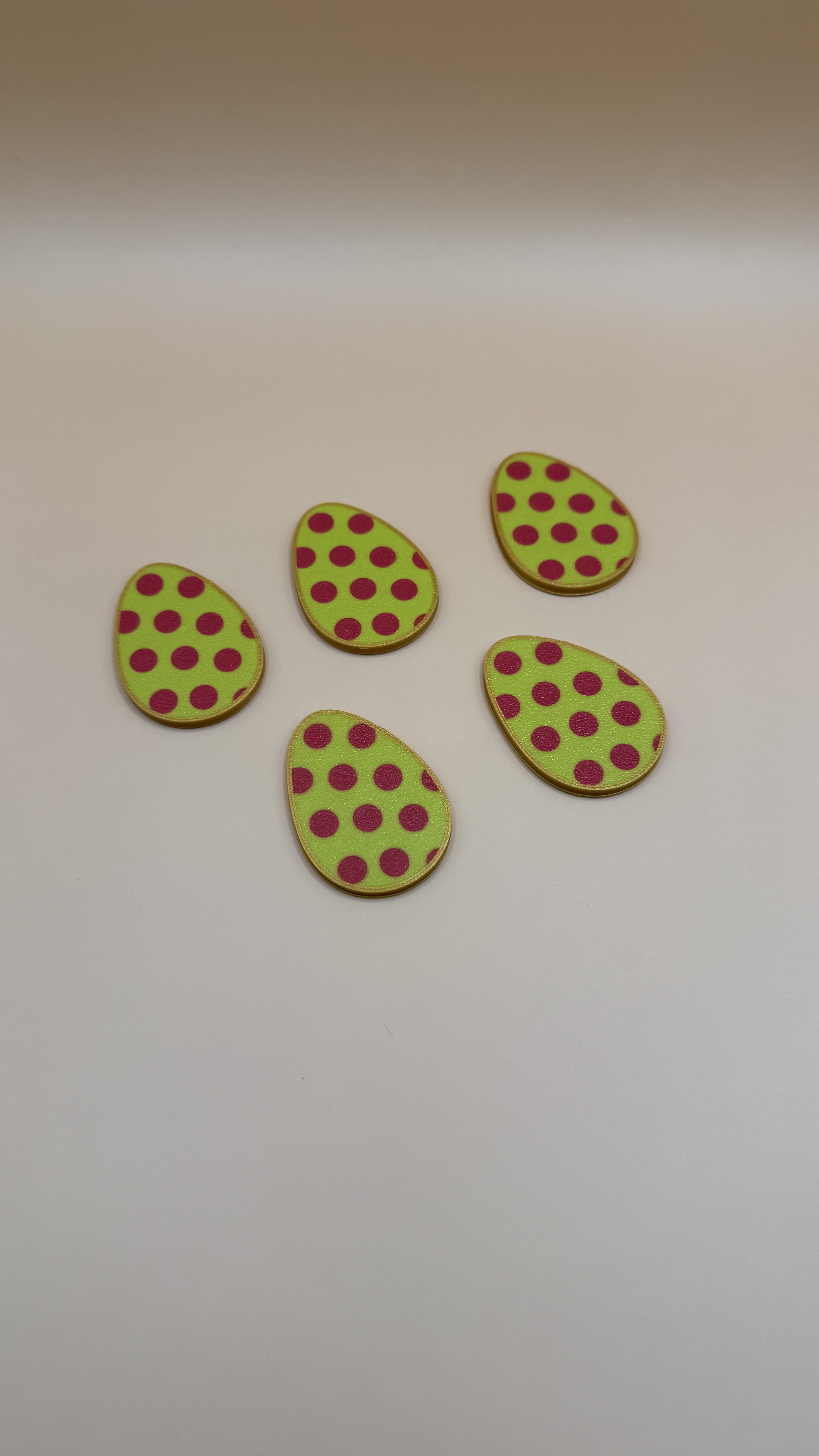 Miniatura 2 do modelo 3D Easter Tic-Tac-Toe Game