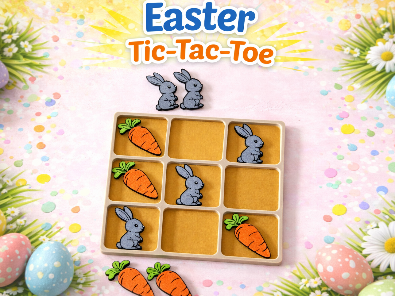 Easter Tic-Tac-Toe Game