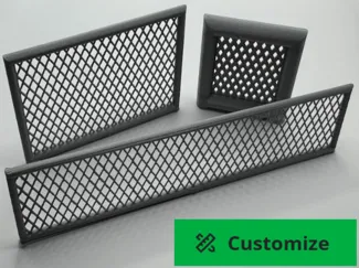 Chain Link Fence (Parametric)