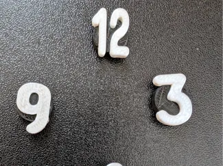 CAT CLOCK Numbers