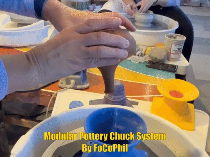 Modular Pottery Chuck System
