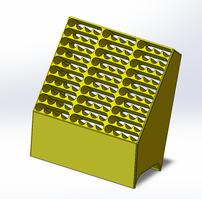 Miniatura 5 do modelo 3D 丙烯马克笔架