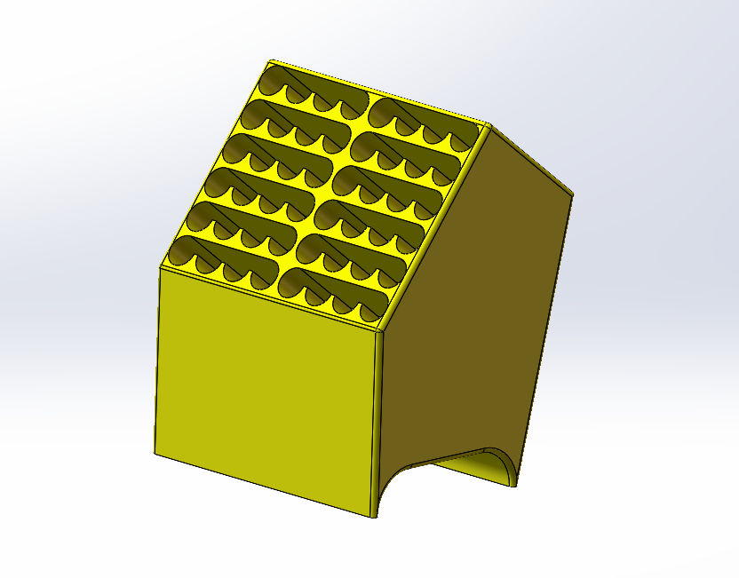 Miniatura 3 do modelo 3D 丙烯马克笔架