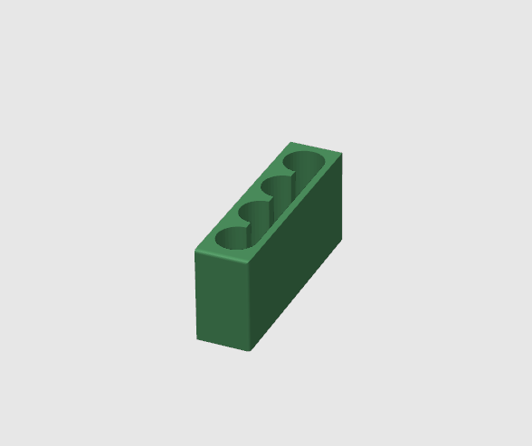 Miniatura 1 do modelo 3D 丙烯马克笔架