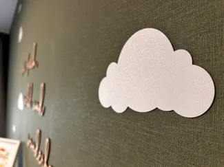 Wallart clouds