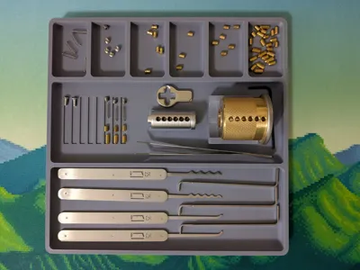 Covert Instruments Locksmith Tray - Small Version