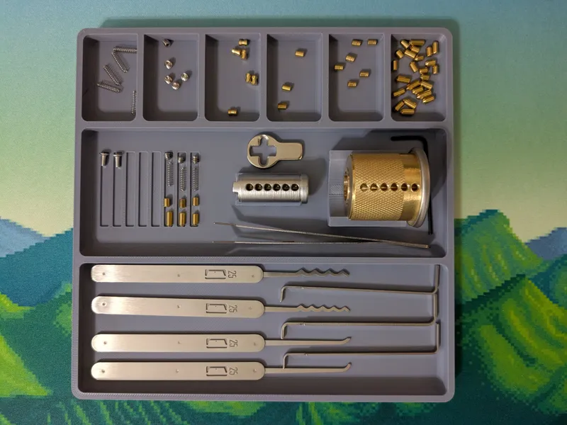 Covert Instruments Locksmith Tray - Small Version