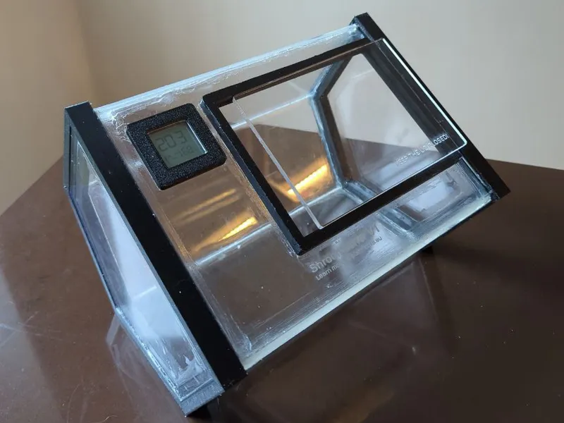 Modern Edible Mushroom Farming Aquarium Module MK1