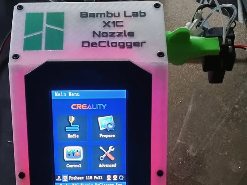 Bambu Lab Nozzle Declogger Machines
