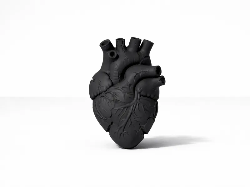 Anatomical Broken Heart Magnet