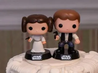 Funko Leia w/base