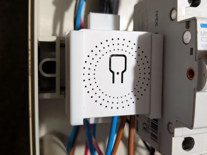 Soporte DIN para Mini Interruptor Inteligente