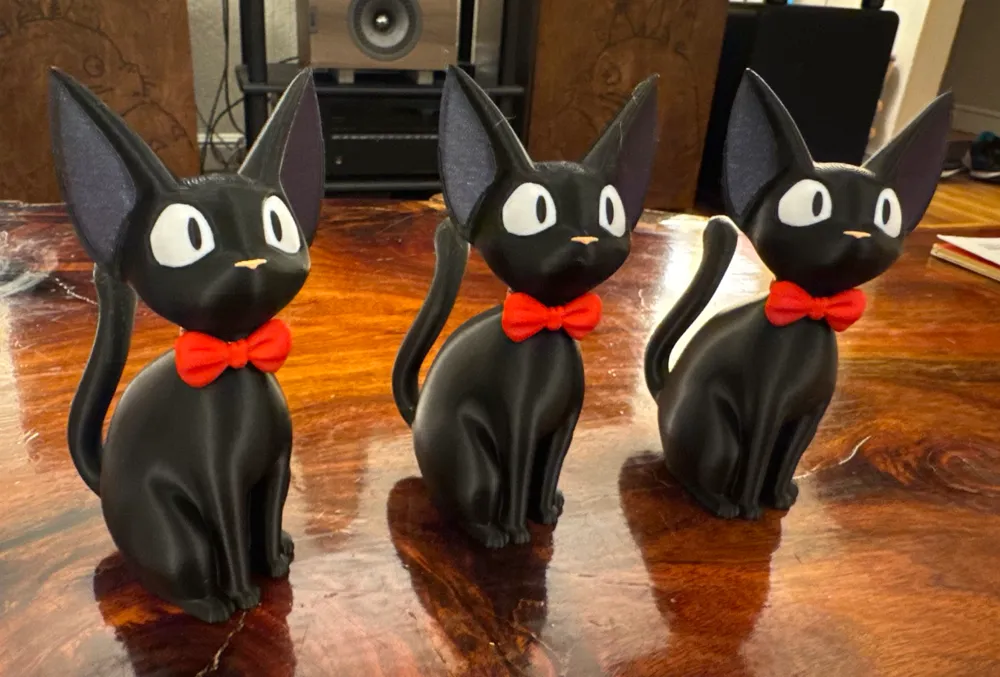 blackcat★JiJi Studio Ghibli Kiki's Delivery Service Jiji Cat Piggy Bank