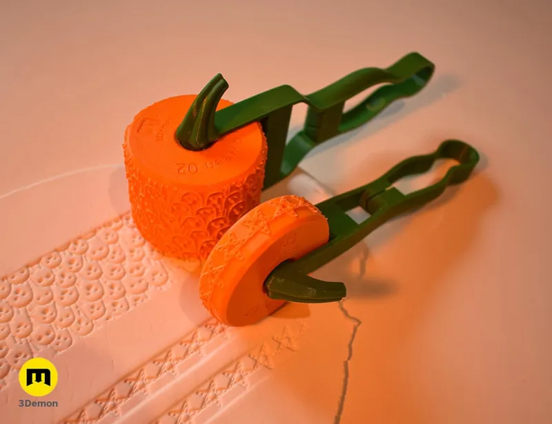 Pumpkin Handles for Texture Rollers