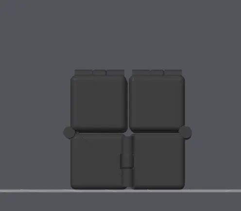 Infinity cube/fidget cube
