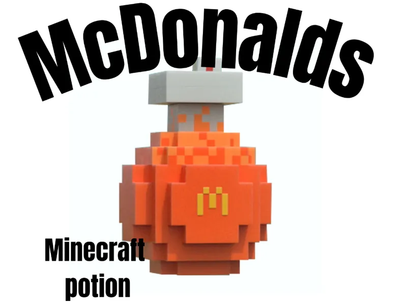 McDonalds Minecraft potion