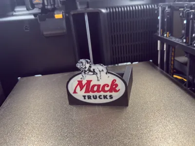 Mack Trucks Sticky Note Holder