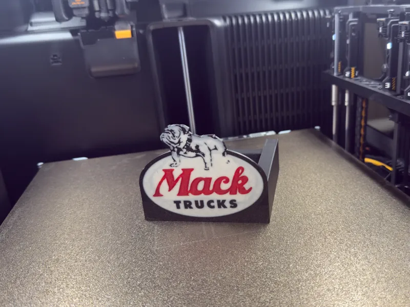Mack Trucks Sticky Note Holder