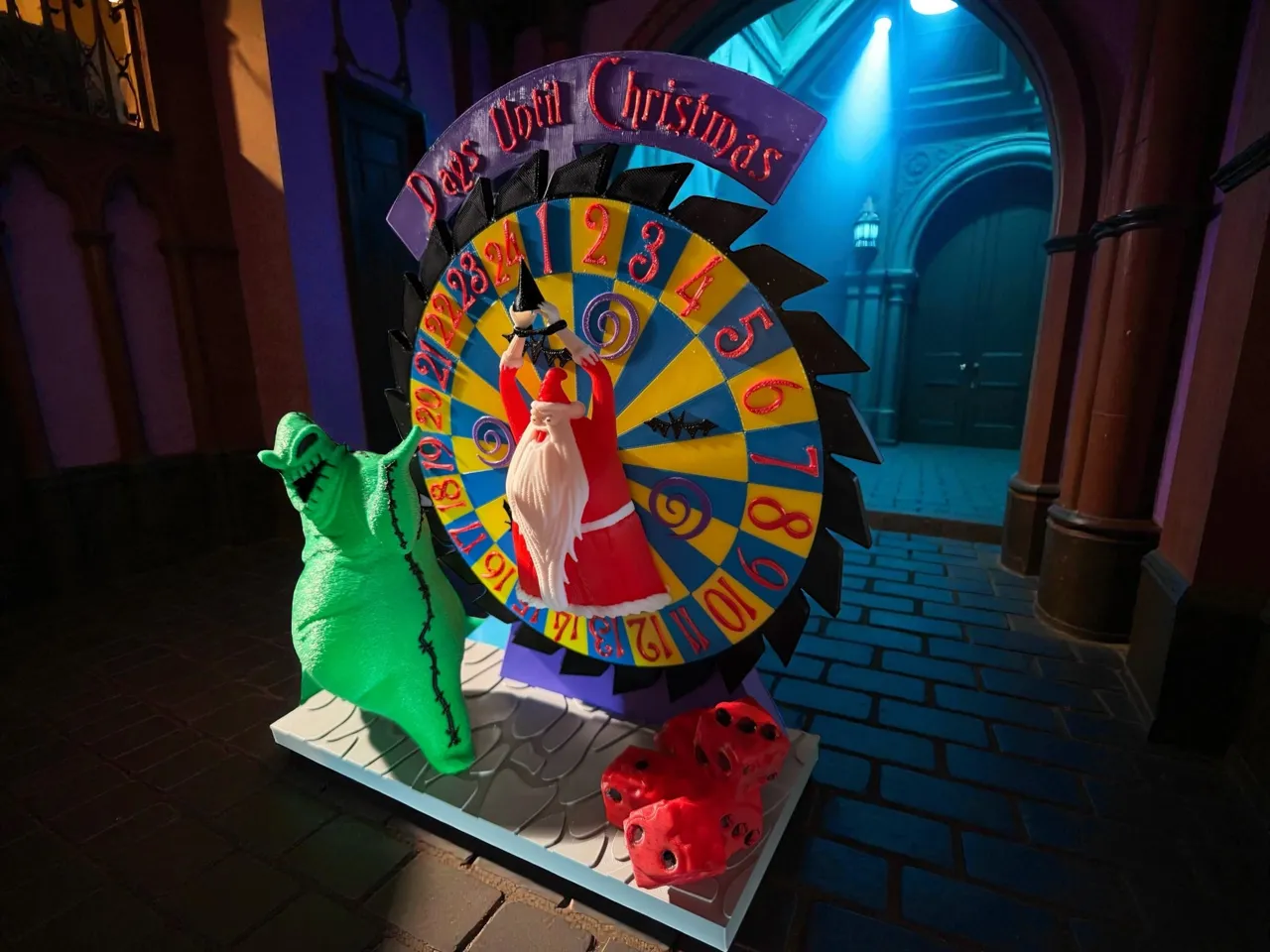 Oogie Boogie's Christmas Countdown view 2