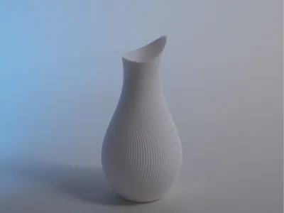 Vase - modern textured style