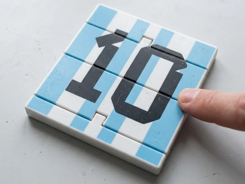 Argentina "10" flexi toy