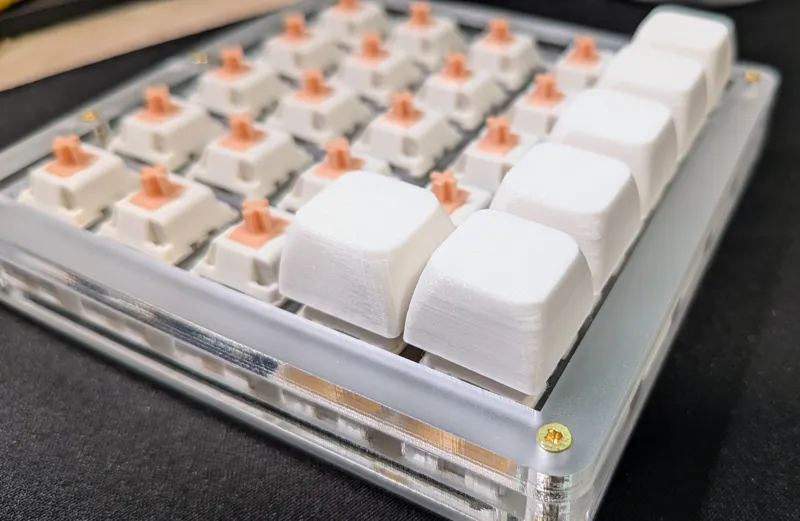 Improved Cherry MX Compatible Flat Top Keycap