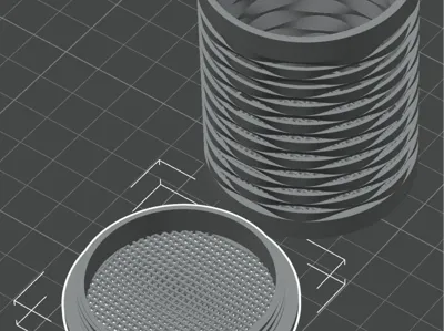 Desicant quickprint Spool Container