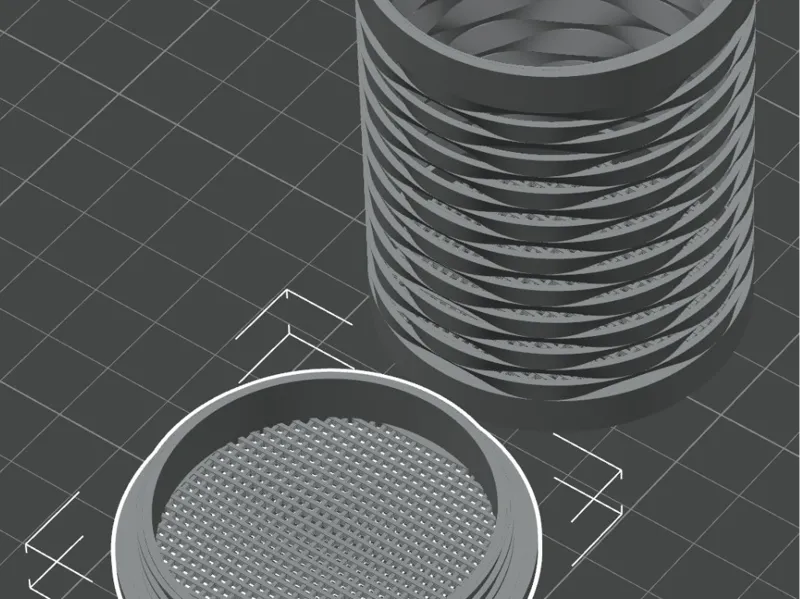 Desicant quickprint Spool Container