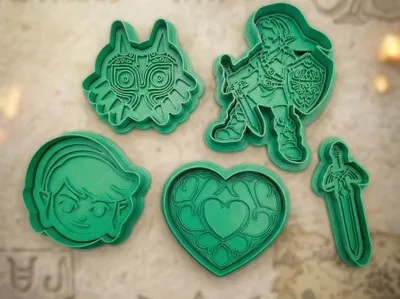 Legend of Zelda Ultimate Cookie Cutter Set