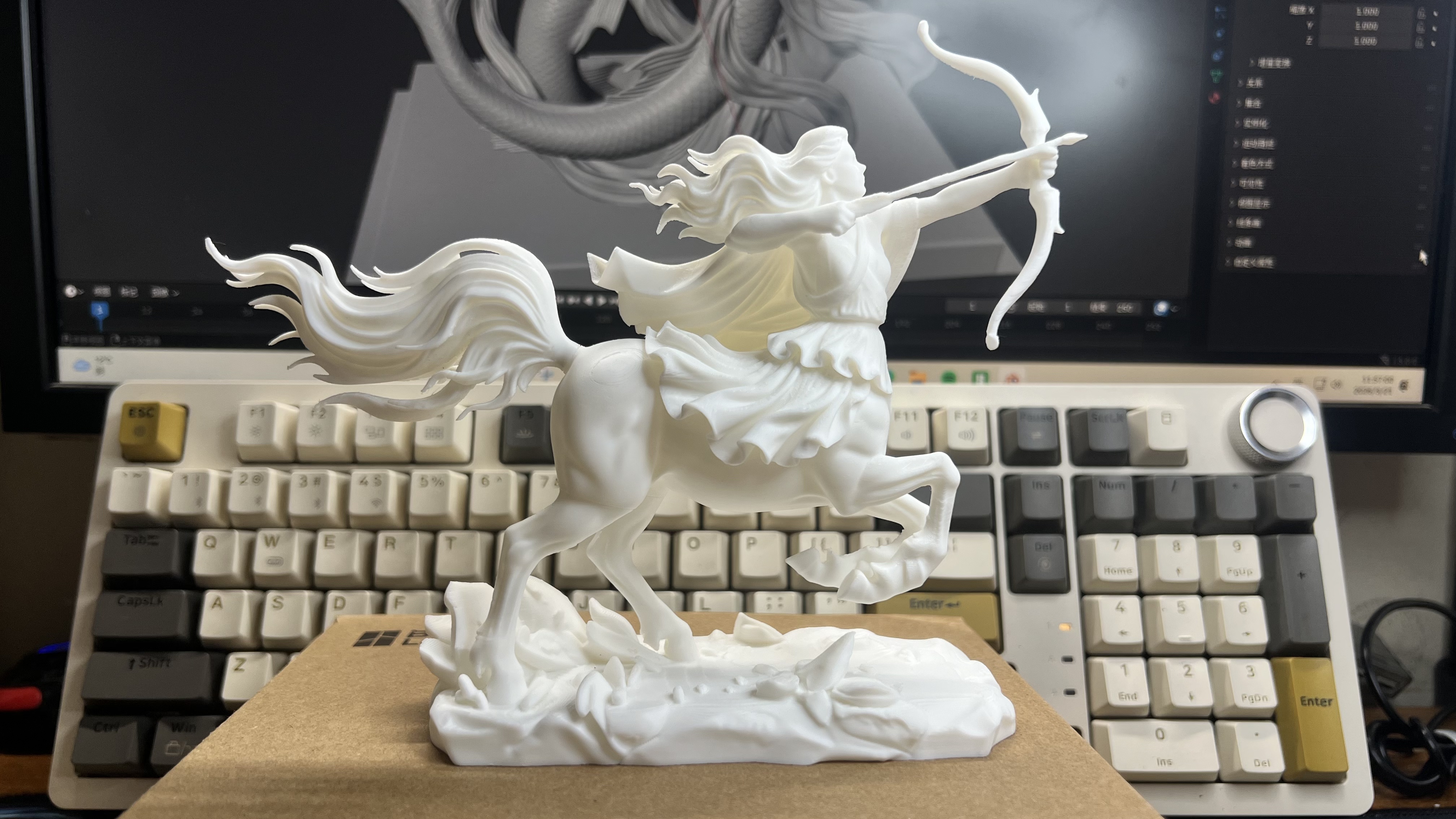Miniatura 2 do modelo 3D 黄道十二宫星座之射手座