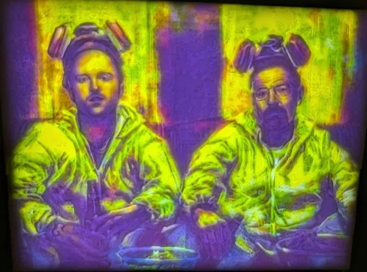 Breaking bad color lithophane