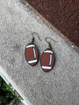 Pendientes: American Football Earrings — vista de referencia 3