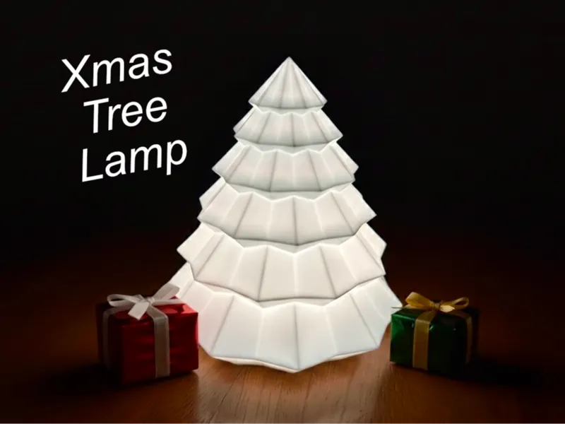 Modern Christmas Tree Lamp - LED Kit 001