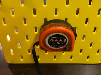 IKEA Skadis Rollmeter