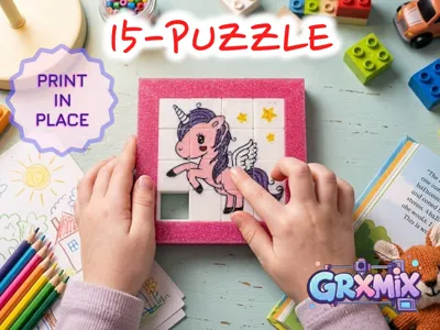 15 Puzzle - Unicorn