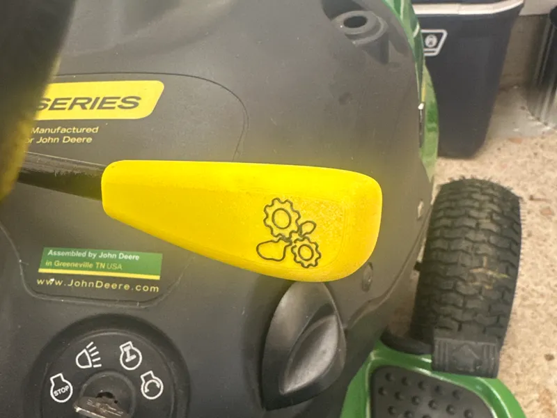 John Deere Riding Mower Blade Engagement Handle