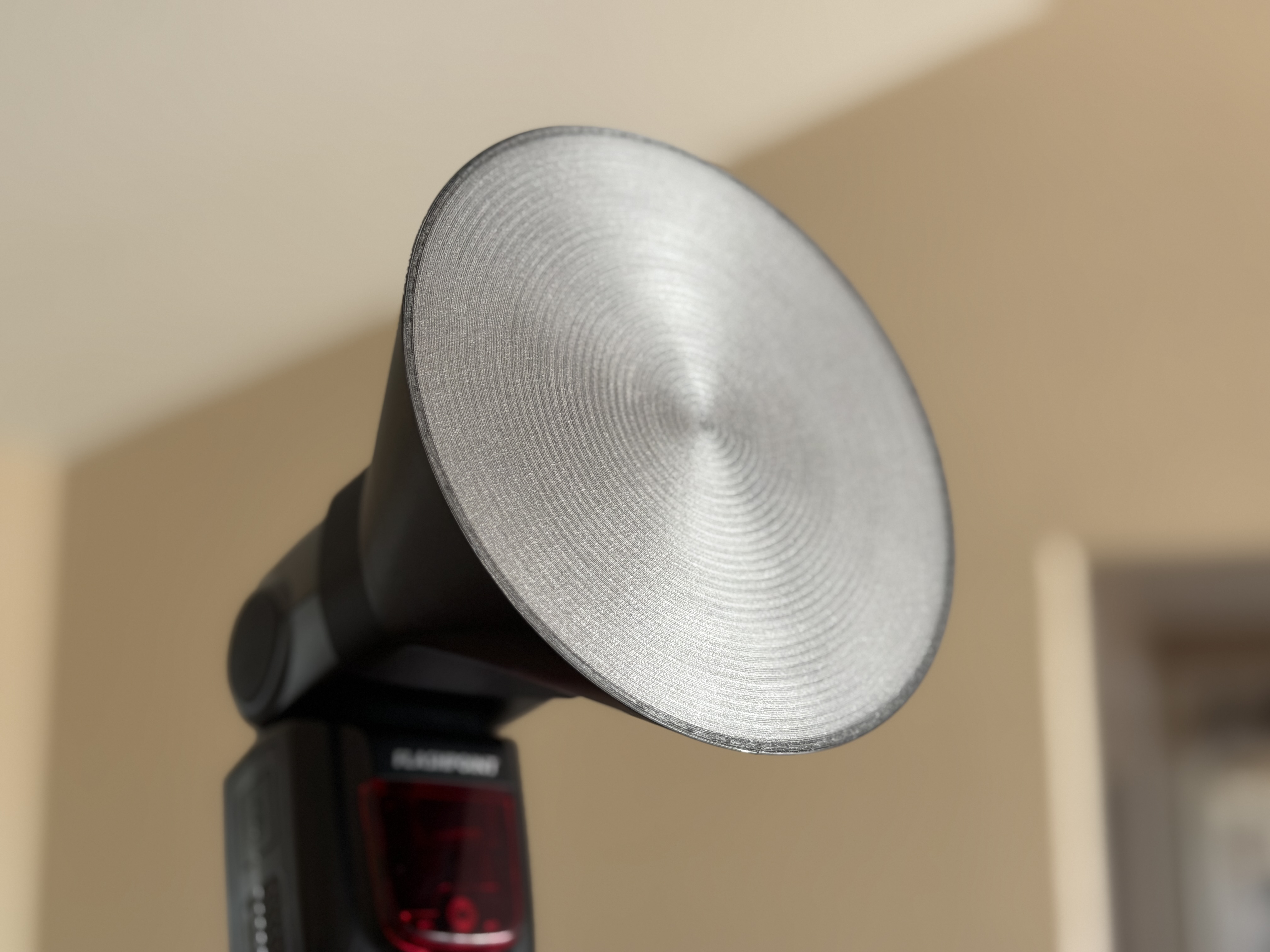 Miniatura 2 do modelo 3D Camera Flash Circular Softbox Diffuser