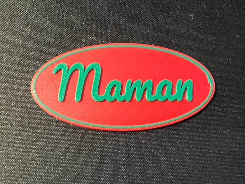 Christmas gift label