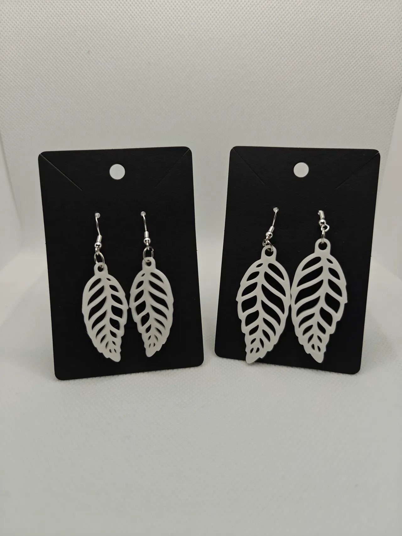 Leaf Earrings Autumn view 2