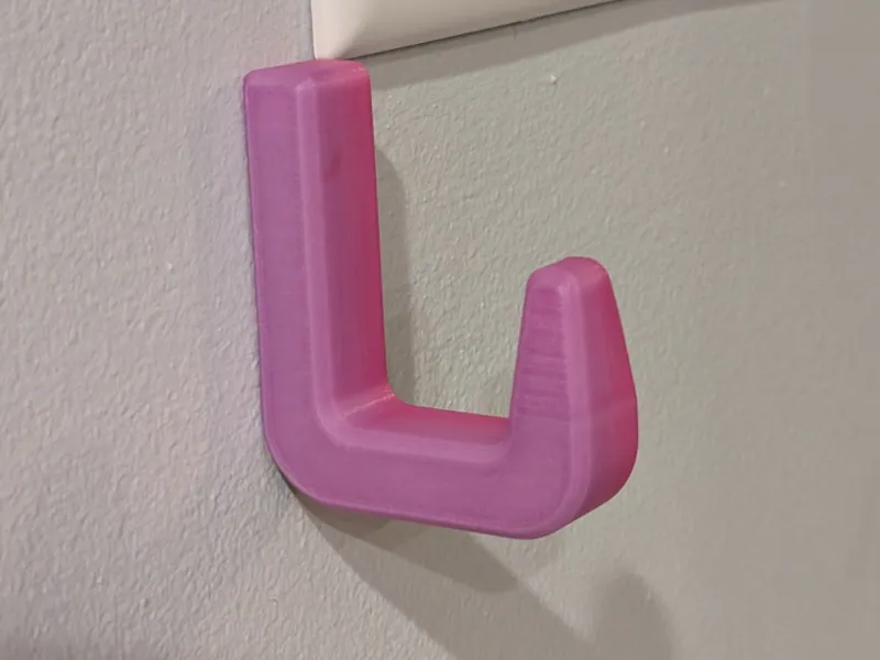 J Sliding Wall Hook