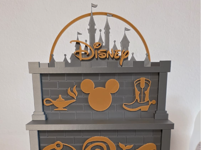 Disney Kinder Playmobil Castle Display Stand - 1