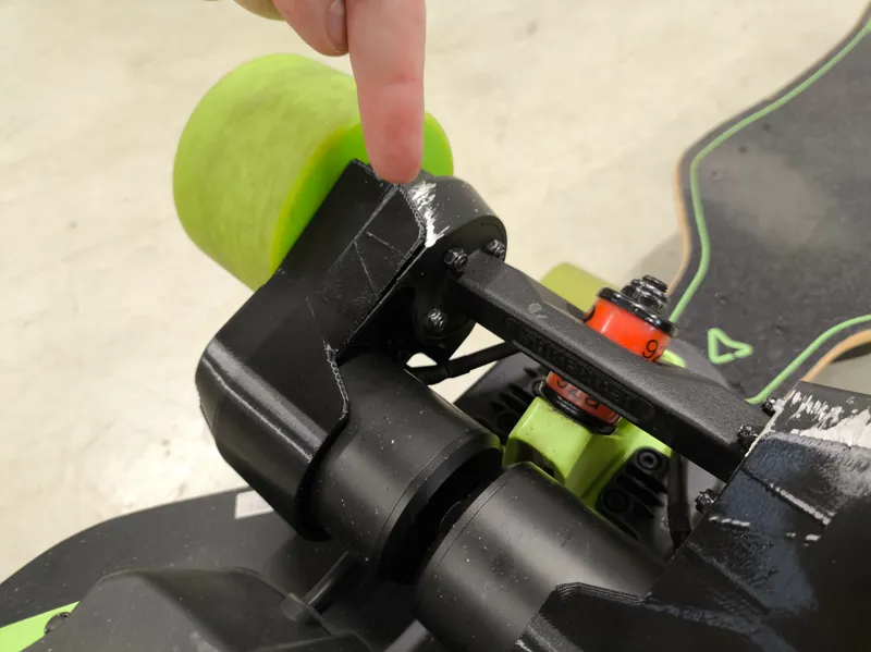 Belt protectors (long) for Meepo e-longboard 