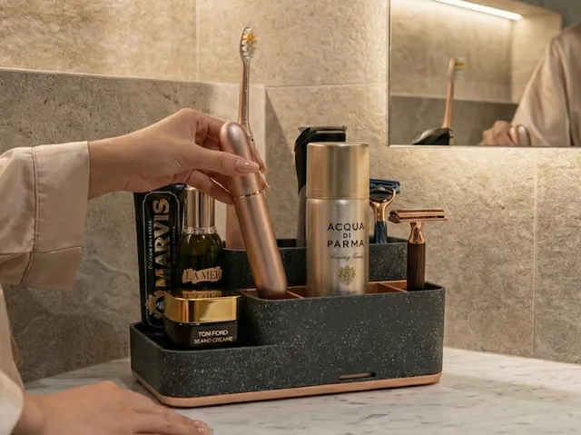Ultimate Minimal Self-Draining Bathroom Vanity