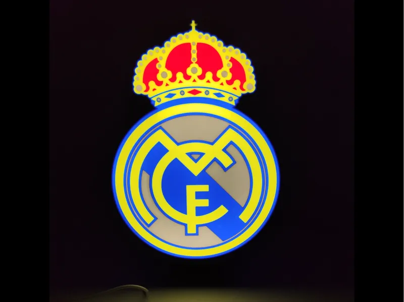 Light box/Lamp Real Madrid