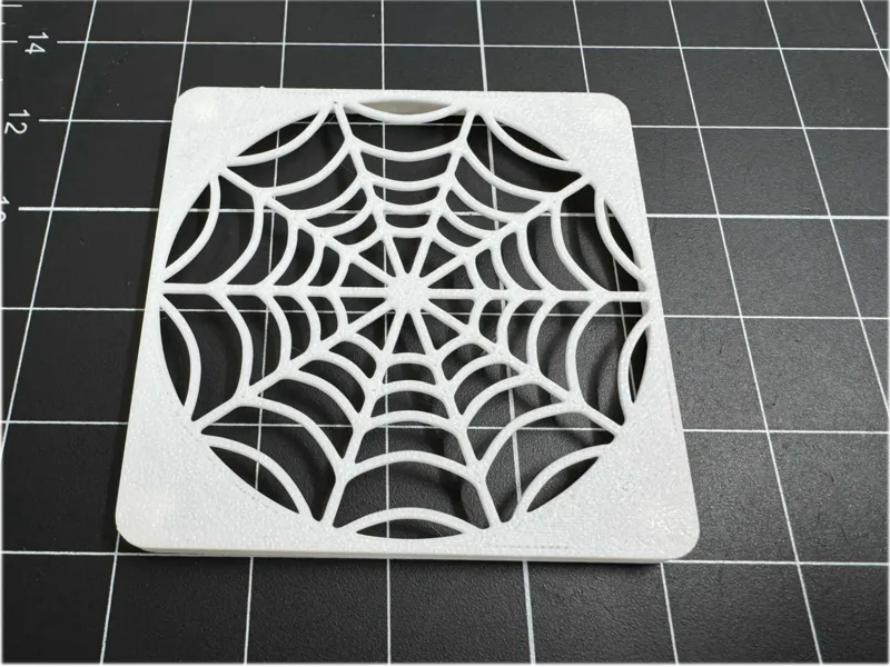 80mm spider web fan cap 