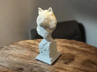 Wolf Statue