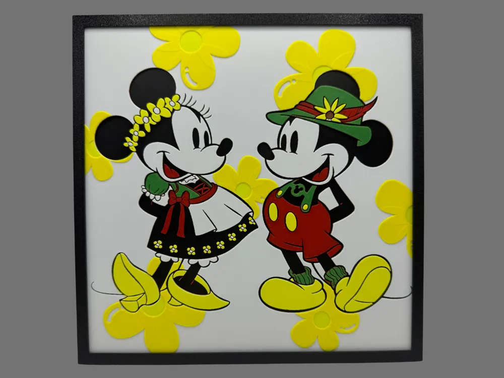 Mickey & Minnie Mouse - Octoberfest