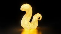 蛇形花灯（花纹）