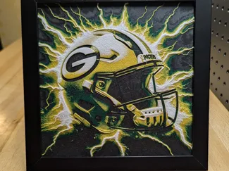 Green Bay Packers Helmet 2.0